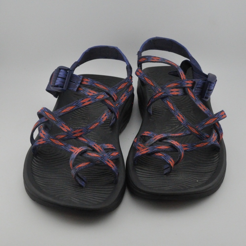 Chaco Z/Cloud 2 J105982 Sandals Women's Size 9 Blue & Orange Strappy (1771)‎
